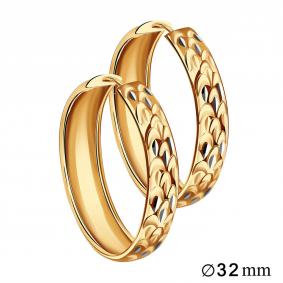 Золотые серьги МАГНАТ МА 021039 МА 021039 фото